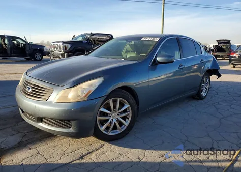 2009 Infiniti G37 Base z USA, uszkodzony, nr VIN JNKCV61E59M011978
